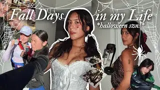 Fall Days in my Life VLOG! ★ 10k Run, Halloweekend, & more!