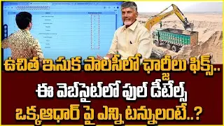 SumanTV Chief Editor Analysis On Free Sand Policy In AP | AP Government Free Sand Policy | #sumantv