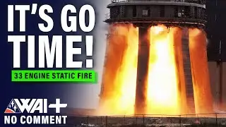 First Ever 33 (31) Engine SpaceX Starship Static fire! | WAI NC 4K
