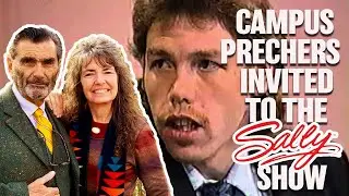 JED & CINDY SMOCK Debate Debaptism Cult Leader, Atheist, Spiritualist & Humanist ON THE SALLY SHOW