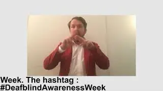 Deafblind Awareness Week