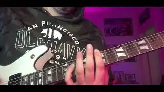 Bring me the horizon - The comedown guitar cover