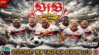 VfB Stuttgart New Facepack Season 2025/26 - PES 2021 & Football Life 2026