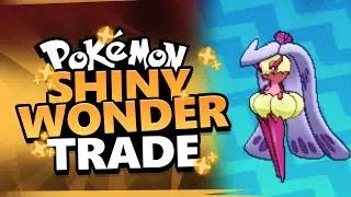 POKEMON SHINY WONDER TRADES! - Pokemon Sun and Moon Shiny Wonder Trade - Shiny Tsareena!