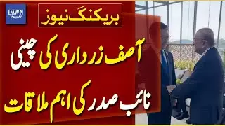 President Asif Zardari Meets Chinese Vice President | Breaking News | Dawn News