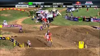 2013 High Point 250 Moto 2: Marvin Musquin vs. Ken Roczen for the Lead