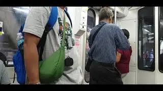 Riding MRT-3 in the Philippines arriving in Shaw Boulevard and Ortigas (late post)