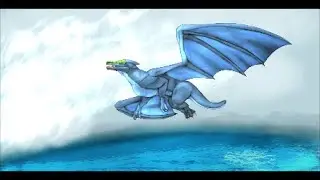 Cethi over the sea - Dragon Speedpaint
