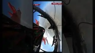 Stunning GoPro footage from IAF&rsquo;s Surya Kiran cockpit Aerobatics Team performing airshow over Jammu