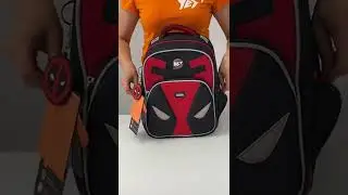 Рюкзак ортопедичний YES S-40 Marvel Deadpool 38x30x17 см 18 л чорний (553843)