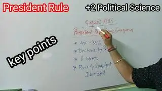 ||President Rule or State Emergency||Political Science||plus two second year Arts||Chse class