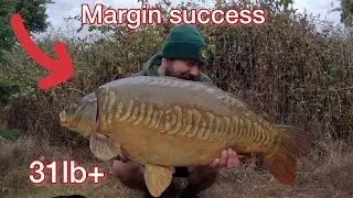 How I Caught 2 Big Carp From Tricky Pool!! Full Film Extracts | 31lb+ SCALEY Banger | Margin Fishing