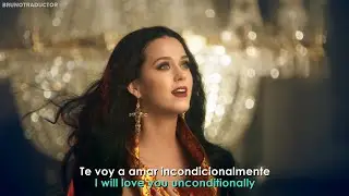 Katy Perry - Unconditionally // Lyrics + Espa&ntilde;ol // Video Oficial