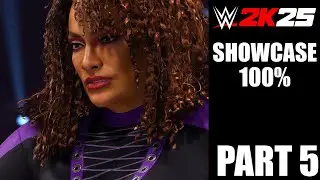 WWE 2K25 SHOWCASE MODE (PS5 PRO) PART 5 - Nia Jax vs Lyra Valkyria (All Objectives)
