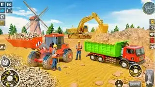 Real Construction Road Missions | Transport Excavator & Loader Truck - Android iOS Games 