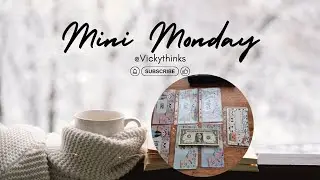 MINI MONDAY | Cash Envelopes | Cash Stuffing | Savings Challenges | Save With me | #freebies