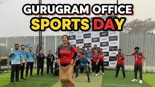 GTS Gurugram Office Annual Sports Day 2025 | Fun Vlog 🥳🎉🔥