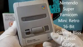 Nintendo Super Famicom Mini: Retro 16-Bit Gaming Bliss | Classic Edition SNES