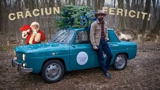 Cu bradul de Crăciun pe Dacia 1100 (ediția 2023)