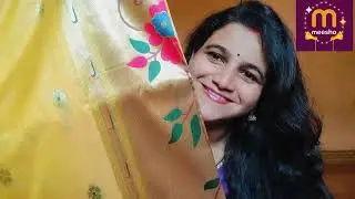 💥Organza Paithani Saree🔥&500₹ silk paithani saree|Meesho Paithani saree haul|Paithani saree|paithani
