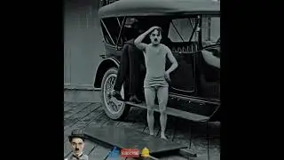 The Little Tramp walks on shadows yet leaves light behind #Chaplin #TheTramp #FilmLegend #Hope