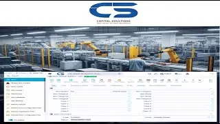Manufacturing Module and production order features on capital ERP