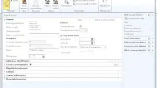 Dynamics AX 2012 &mdash; Банковский счет