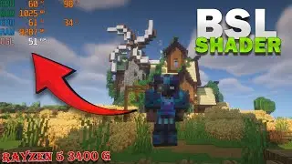 Rayzen 5 3400G BSL Shader ! FPS Test With 32GB RAM