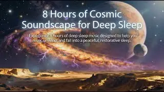 8 Hours Cosmic Ambient Music for Deep Sleep & Relaxation, Cosmic Soundscape for Deep Sleep