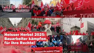 Bau-Protesttage: Heisser Herbst 2025