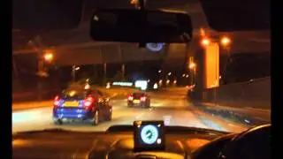 Subaru wrx STI 2.1 type R vs Nissan GTR R35 Angry Bird