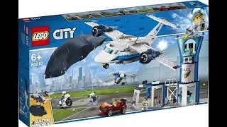 LEGO City Police Воздушная полиция авиабаза 60210
