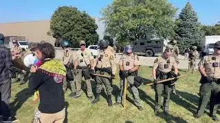 Live: Protesters outside Broadview, Illinois ICE facility