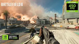 RTX 5080 – Battlefield 6 | DLSS 4.5 + MFG x4 | Maxed Settings