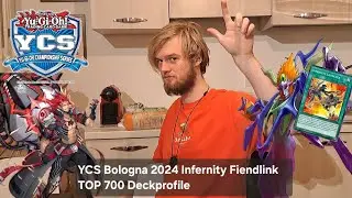 Me and @avngr_alter our top 700 Infernity Fiendlink Deckprofile! YCS Bologna 2024!