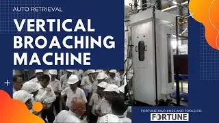 VERTICAL BROACHING MACHINE | HYDRAULIC BROACHING MACHINE | 20TON BROACHING MACHINE