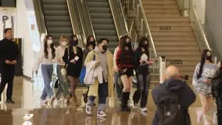 Hearts2hearts Gimpo Airport  Departure Zoomed in View  250406