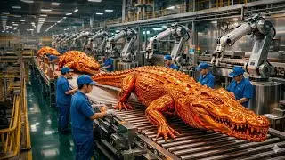 Inside a Crocodile Leather Factory | From Raw Skin to Luxury Products