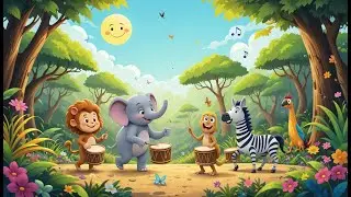 Little Big Elephant | Size & Strength Song for Kids | Fun Animal Adventure Nursery Rhyme