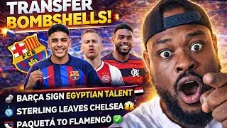 STERLING FREE AGENT 😱 | Bar&ccedil;a Sign Hamza | Paquet&aacute; &euro;42m | Huge Transfers Done!&rdquo;