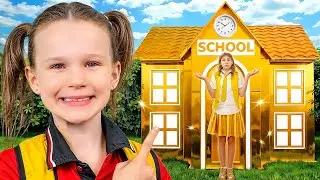 Fun Adventure at a RICH School! 🏫✨ Explore Secret Rooms & Games