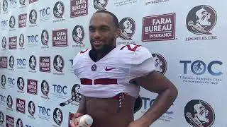 Ja&rsquo;Khi Douglas on being an offensive athlete, growth at WR