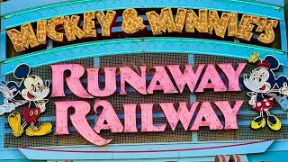 Mickey & Minnie’s Runaway Railway FULL Ride POV | Hollywood Studios 4K