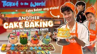 Cake Baking in Ticket to the World in Vista Mall Dasmari&ntilde;as Cavite by Rudolf Villase&ntilde;or