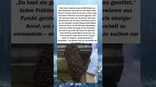 Sie wollte 10.000 Bienen t&ouml;ten &ndash; was dann passierte, r&uuml;hrt Millionen