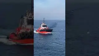 Arrival of Mighty Tugboats 🚢 | Navigating the Port