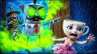 SAVING PAPA MOKA from EVIL WITCH! Ballerina Kicked Out!(Sad Story)