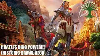 DINO-MITE!!! - Huatli's Dinos MTGA Brawl Deck (Historic)