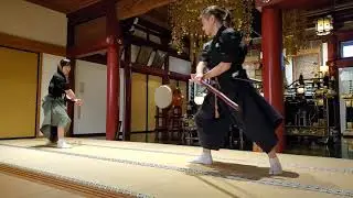 2021年 弘法寺 奉納芸能 組太刀演武