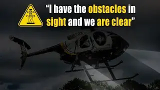 MD530 Police Helicopter Departure at Night | CREW COORDINATION on a  MISSING PERSON CALL 🇺🇸